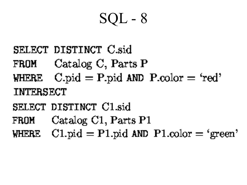 SQL - 8
