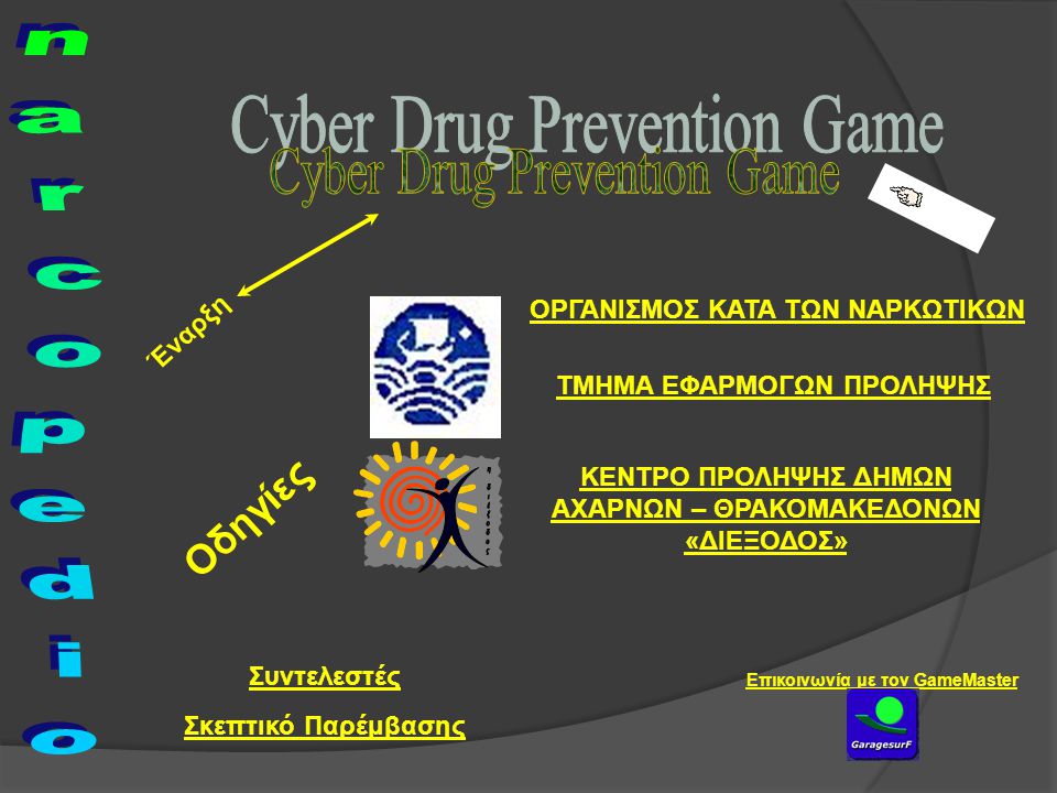 Cyber Drug Prevention Game