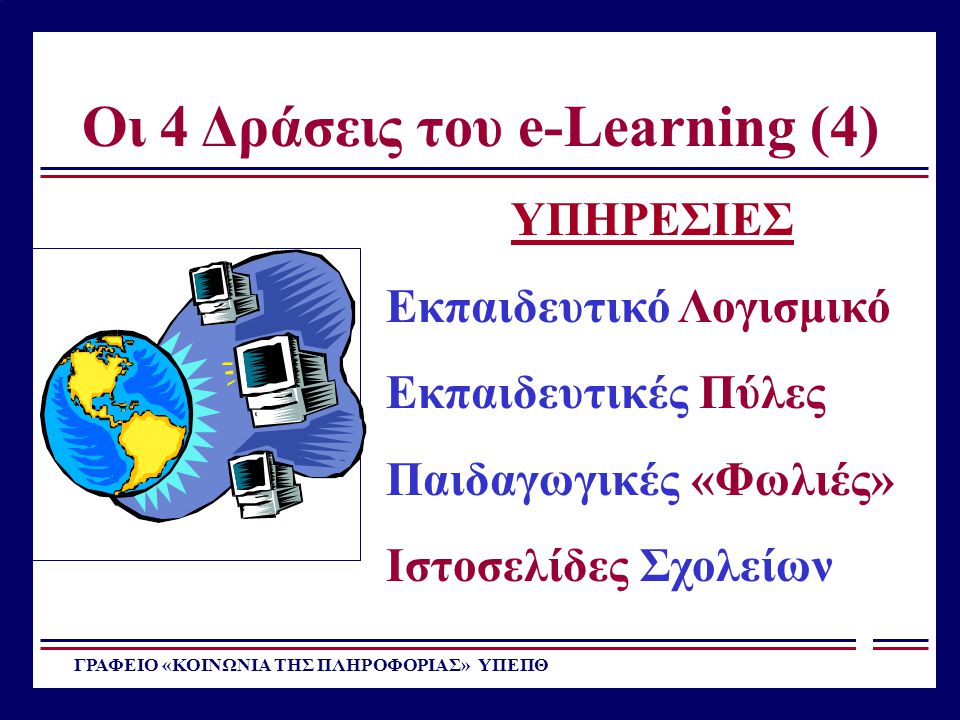 Οι 4 Δράσεις του e-Learning (4)