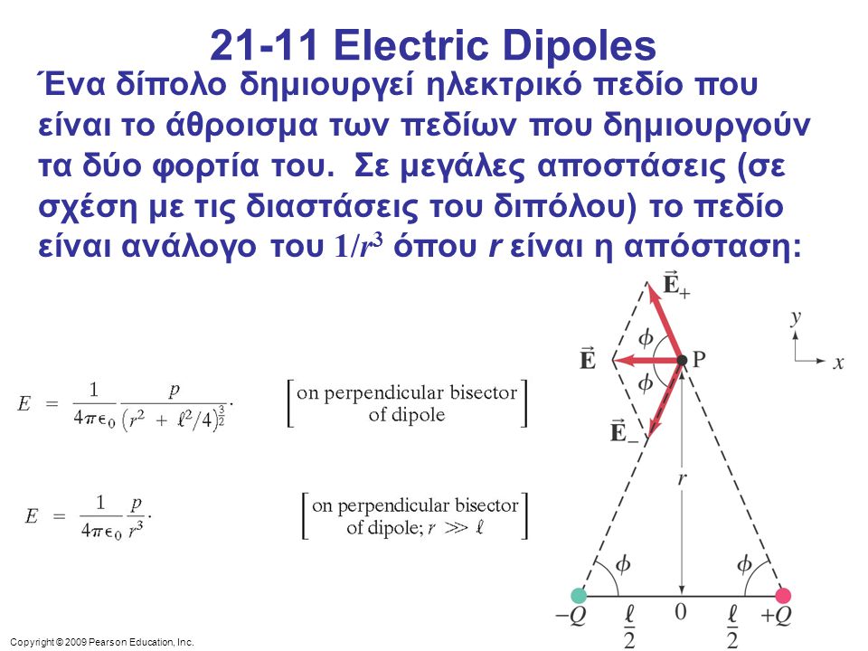 21-11 Electric Dipoles