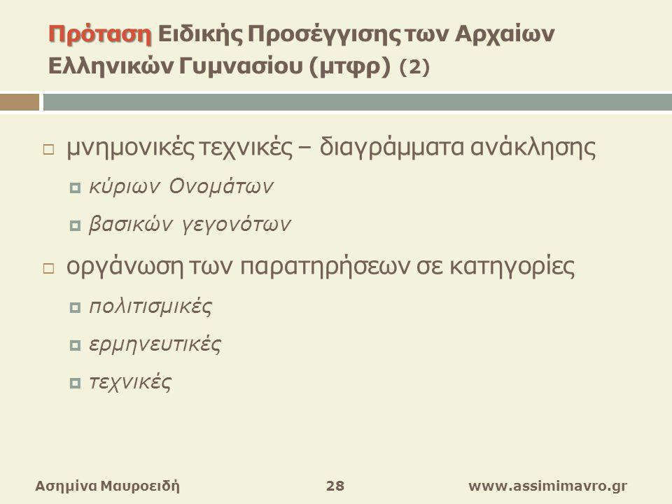 Πρόταση Ειδικής Προσέγγισης των Αρχαίων Ελληνικών Γυμνασίου (μτφρ) (2)