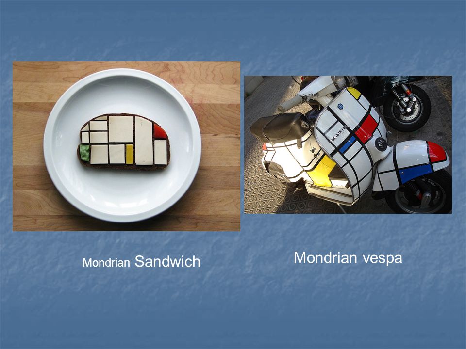 Mondrian vespa Mondrian Sandwich
