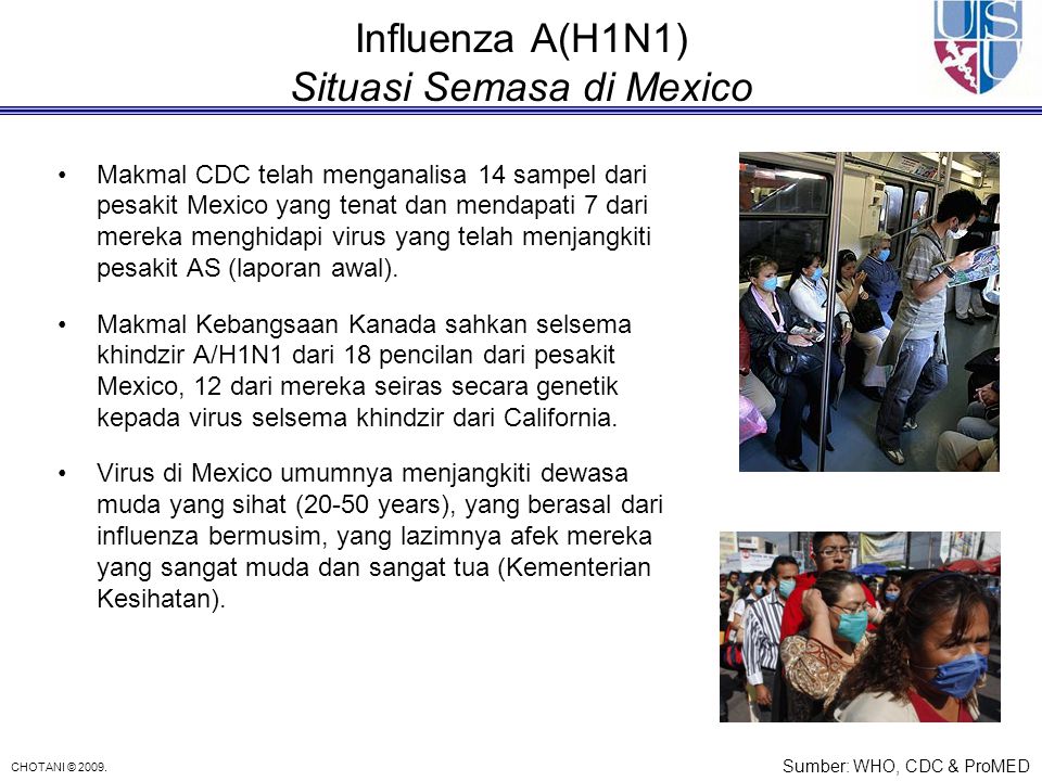 Influenza A(H1N1) Situasi Semasa di Mexico