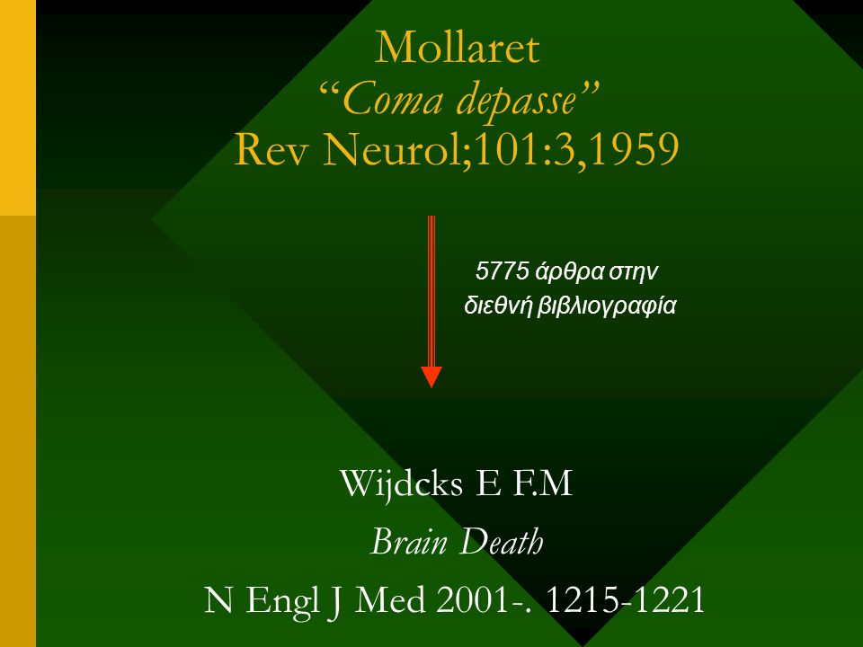Mollaret Coma depasse Rev Neurol;101:3,1959