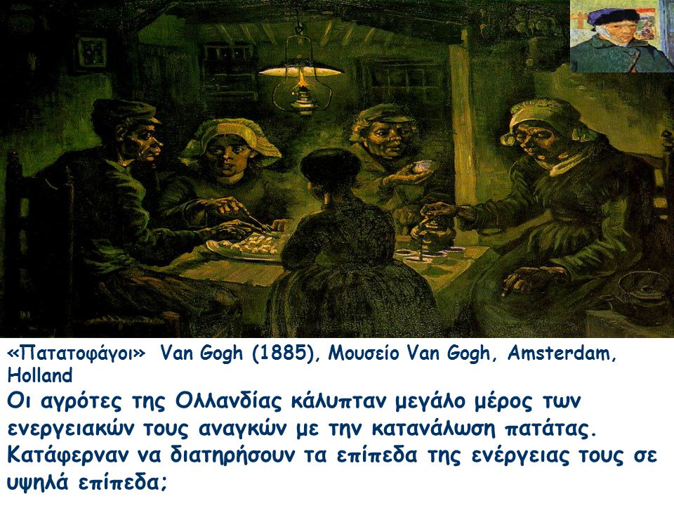 «Πατατοφάγοι» Van Gogh (1885), Μουσείο Van Gogh, Amsterdam, Holland