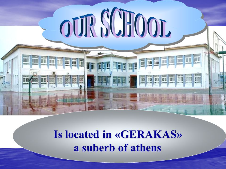 Is located in «GERAKAS» a suberb of athens