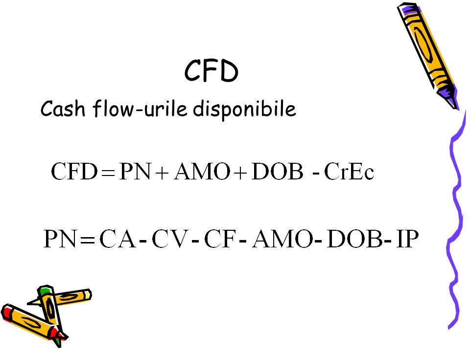 CFD Cash flow-urile disponibile